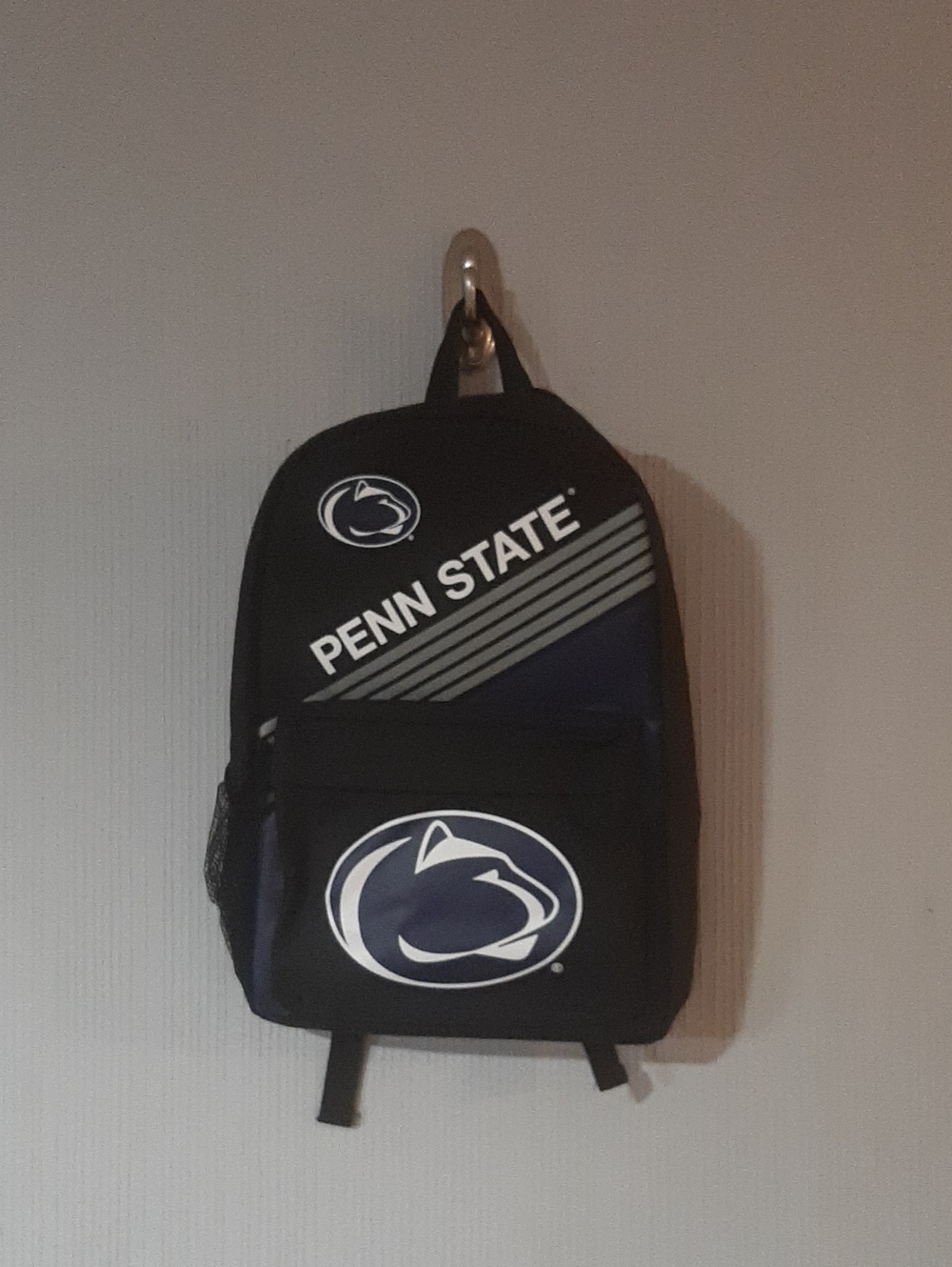 Penn State Navy Blue Logo Backpack for Men